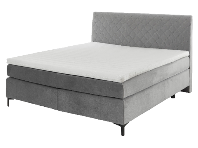 ADA Boxspringbett Petro grau ADA Boxspringbett Petro grau