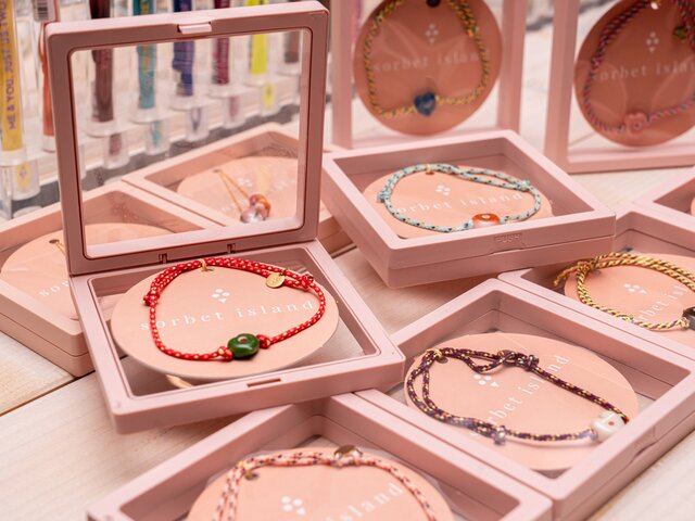 Sorbet island Halskette FRUIT GLASS BEAD mehrfarbig 97587 2