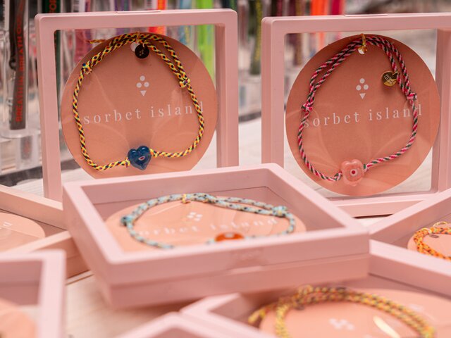 Sorbet island Halskette FRUIT GLASS BEAD mehrfarbig 97587 3