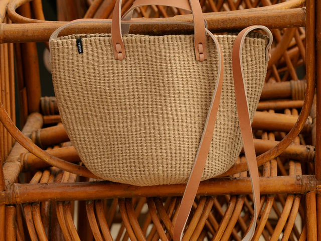 Mifuko Korbtasche KIONDO CROSSBODY S braun 98971 2