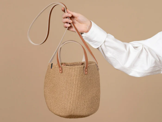 Mifuko Korbtasche KIONDO CROSSBODY S braun 98971 3