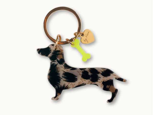 by Vivi Schlüsselanhänger Dackel Pepper schwarz 71895 1