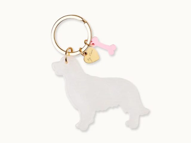 by Vivi Schlüsselanhänger Golden Retriever weiß 71898 1