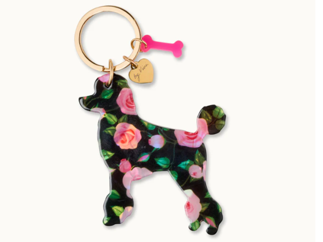 by Vivi Schlüsselanhänger Pudel Coco schwarz 71899 1