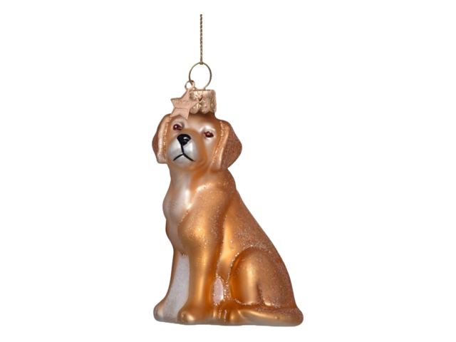 Vondels Weihnachtsanhänger Labrador blond 71915 1