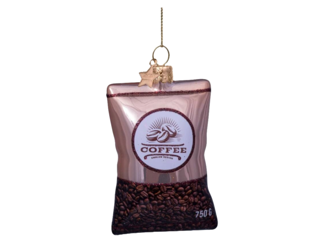 Vondels Weihnachtsanhänger Kaffeebohnen 68337
