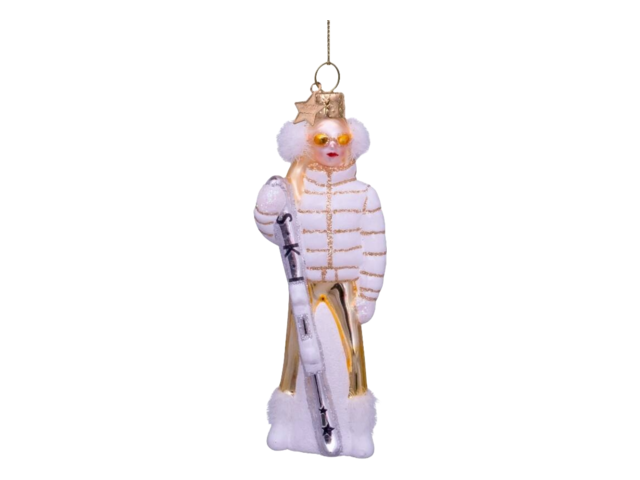 Vondels Christbaumschmuck Skidame 71949 1