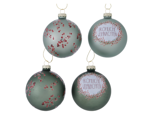 Boltze Weihnachtskugel Bryndis 66959