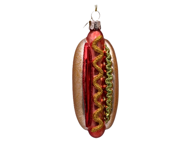 Vondels Weihnachtsanhänger Glas Multihotdog 68302