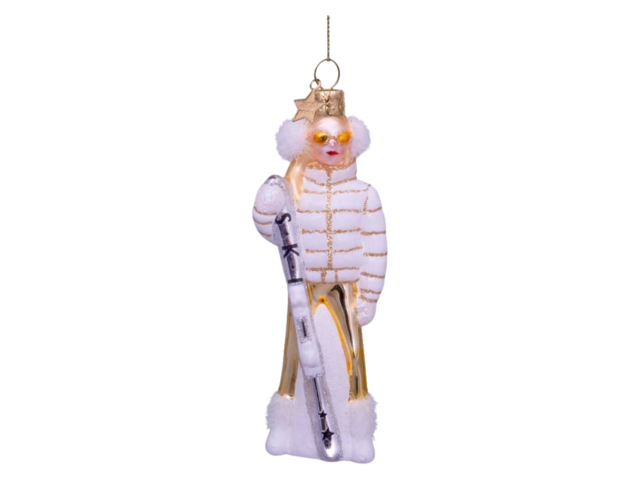 Vondels Christbaumschmuck Skidame 71949 1