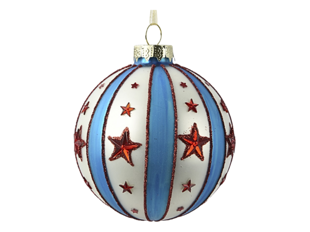 Kaemingk Weihnachtskugel Zirkuskugel mehrfarbig 74710 1