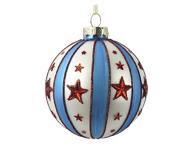 Kaemingk Weihnachtskugel Zirkuskugel mehrfarbig 74710 1