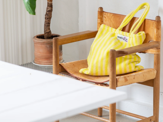 Bongusta Tragetasche NARAM pristine & neon yellow 72755 2