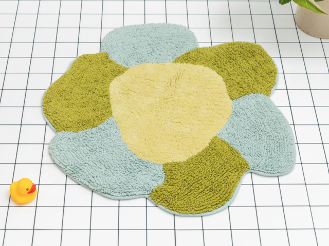 Tarta Gelatina Badematte GARDENIA grün/gelb/blau 73561 1