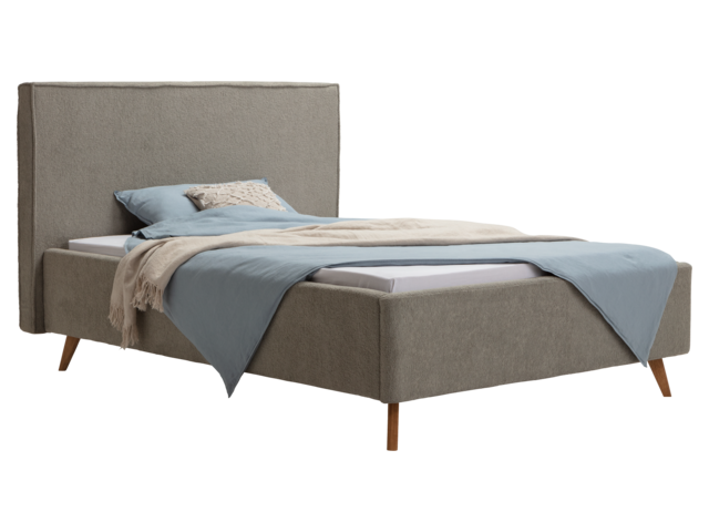 Knudsen Polsterbett Boogie grau-grün 70780