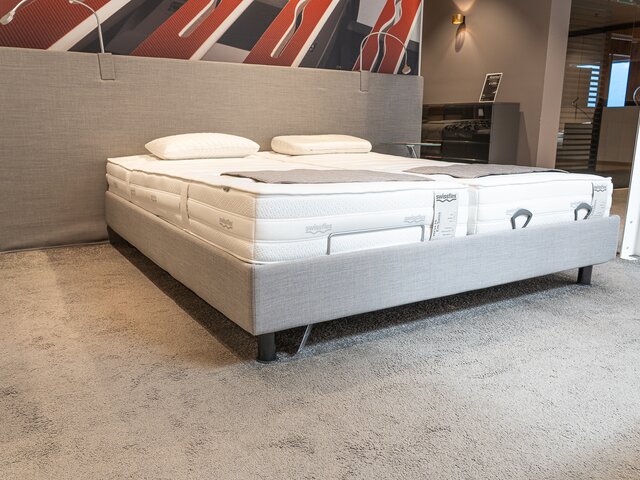 Swissflex Bettgestell Silhouette hellgrau 43372 5