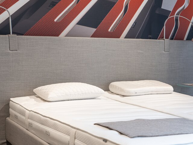 Swissflex Bettgestell Silhouette hellgrau 43372 6