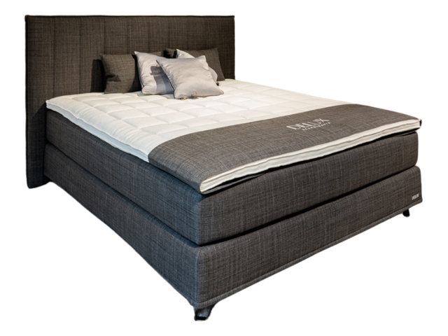 Delux Boxspringbett IDÖ line graphite 73756 1