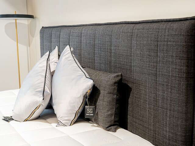 Delux Boxspringbett IDÖ line graphite 73756 6