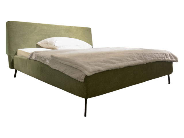 Interliving Polsterbett IL1417 Feincord olive 70555 1