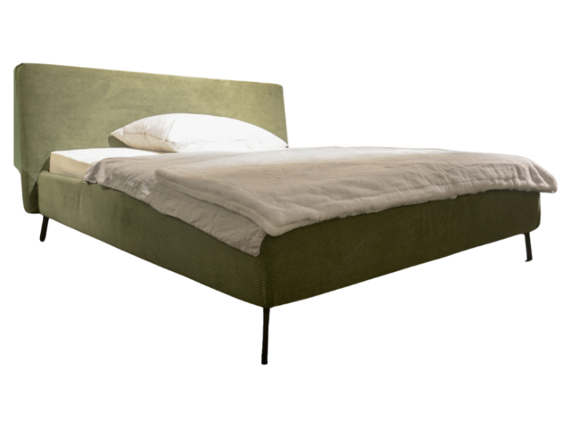 Interliving Polsterbett IL1417 Feincord olive 70555 1