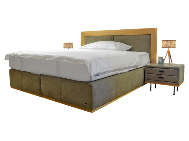 Interliving Doppelbett IL 1415 grün 67537