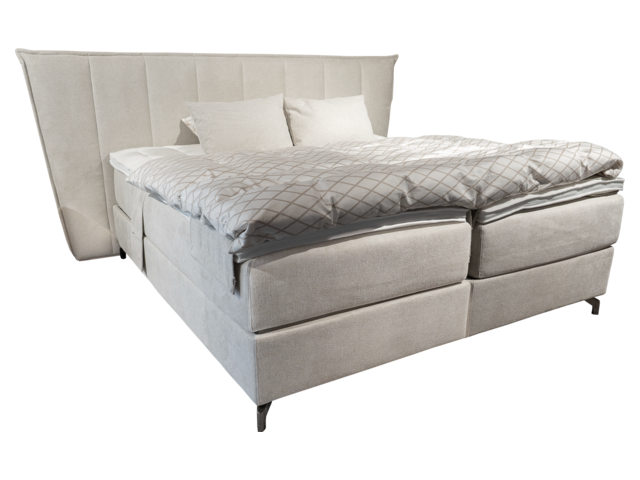 Delux Boxspringbett FALKÖ cyber natural 73752