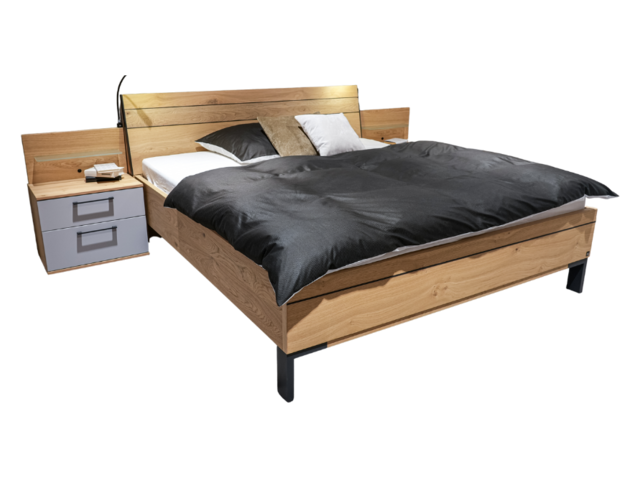 Interliving Bettanlage IL1207 satingrau 67881 1