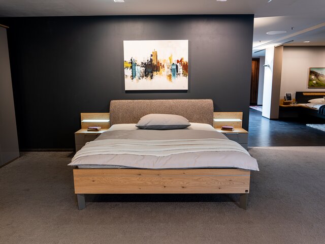 Interliving Bett IL1207 eiche 73378 2