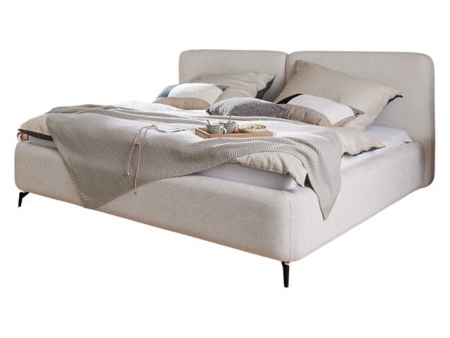 Interliving Doppelbett IL1419 hellgrau 73452 1