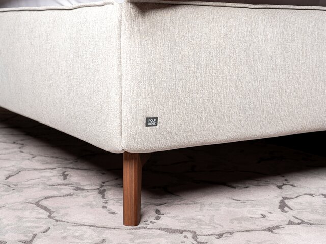 Rolf Benz Doppelbett PINA seidengrau 72684 4