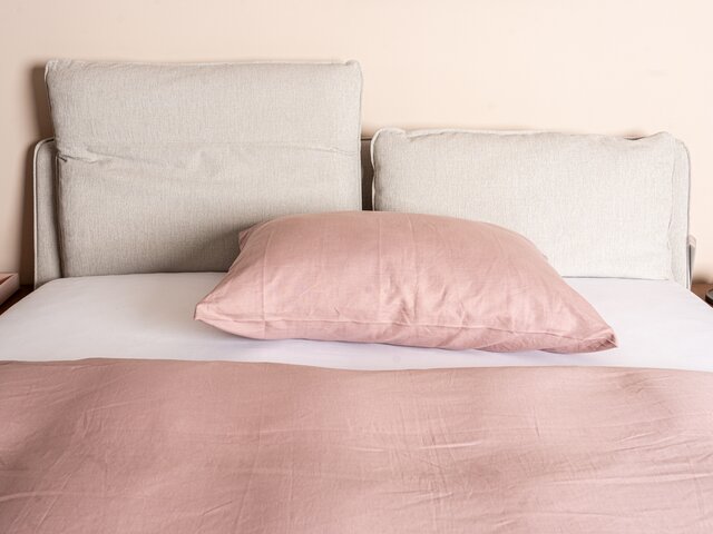 Rolf Benz Doppelbett PINA seidengrau 72684 5