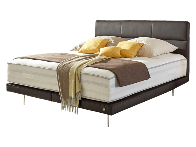 ADA Boxspringbett NOELLE Leder 74348 1