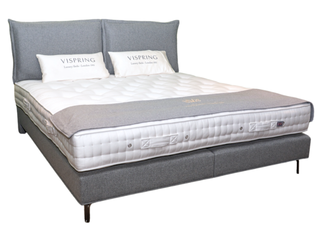 Vispring Boxspringbett KATHERINE grau 95569 1