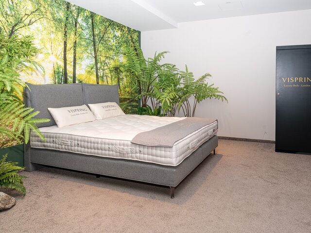 Vispring Boxspringbett KATHERINE grau 95569 3