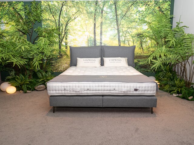 Vispring Boxspringbett KATHERINE grau 95569 4