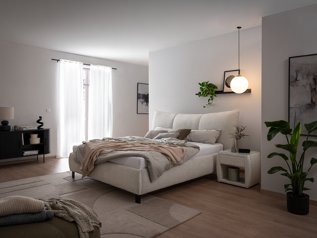 Ada Polsterbett CATANIA weiß 95939 2