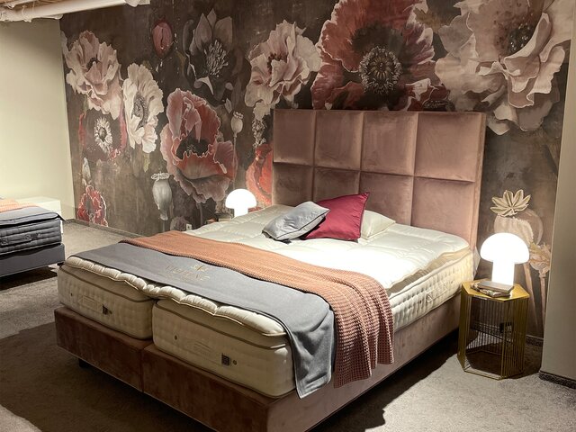 Vispring Polsterbett Marquess Superb platin-satin-ivory 39549 1