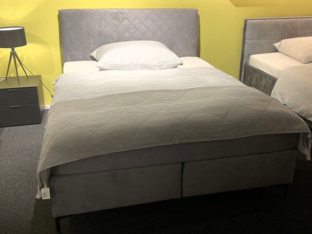 ADA Boxspringbett Petro grau 60513 2