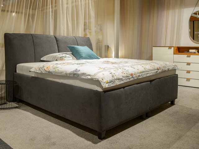 Interliving Polsterbett IL 1414 blau 71684 2