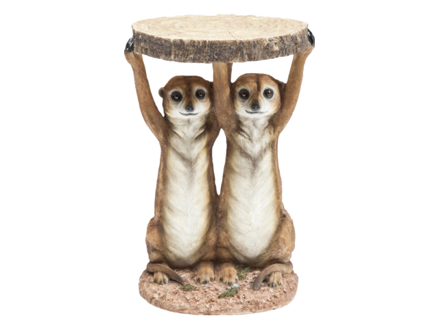 Kare Beistelltisch Meerkat Sisters 8957 1 Kare Beistelltisch Meerkat Sisters 8957 1