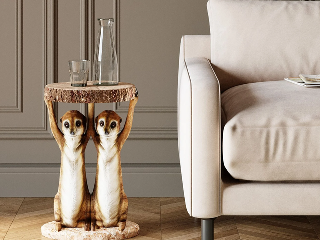 Kare Beistelltisch Meerkat Sisters 8957 2 Kare Beistelltisch Meerkat Sisters 8957 2