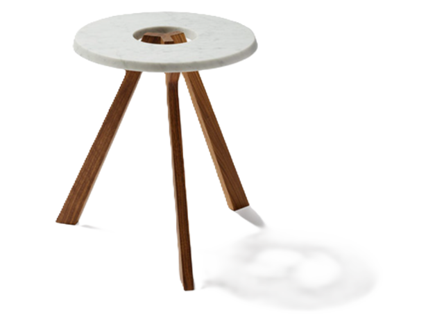 Team 7 Beistelltisch treeO carrara 3504