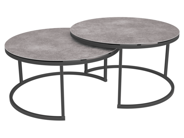 Akante Couchtisch DOLCE VITA zementgrau 71009 1