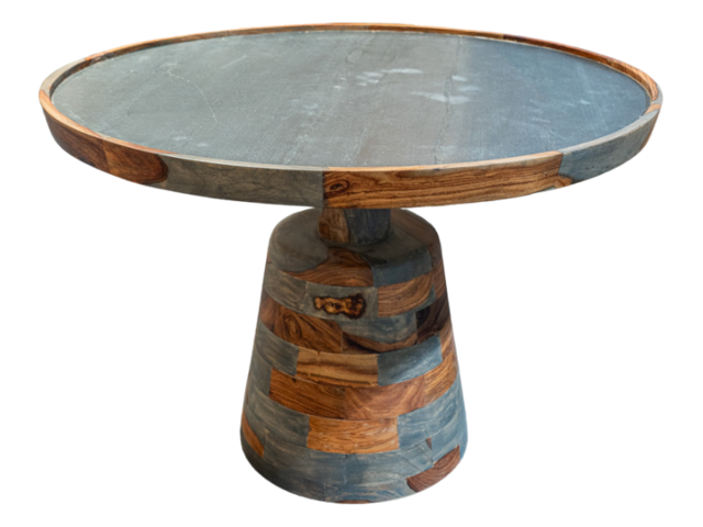 Gutmann Beistelltisch Grace blau-braun 43032 1