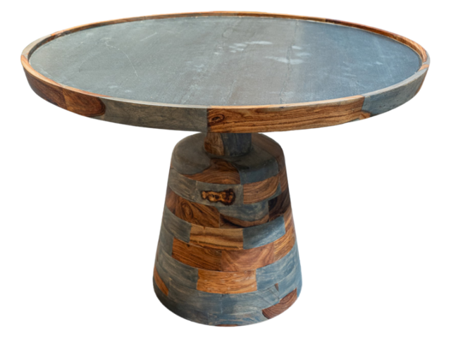 Gutmann Beistelltisch Grace blau-braun 43032 1