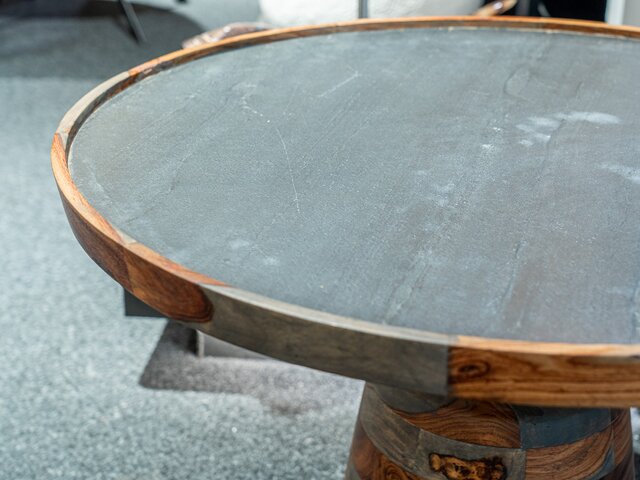 Gutmann Beistelltisch Grace blau-braun 43032 4