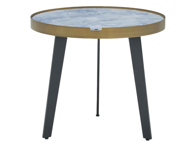 Interliving Beistelltisch IL6217 onyx blau 67512 1