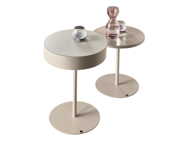 WK-Wohnen Beistelltisch WK808/9-WE/WE weiß 2 Stück 70265 1