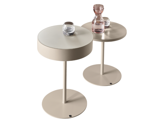 WK-Wohnen Beistelltisch WK808/9-WE/WE weiß 2 Stück 70265 1